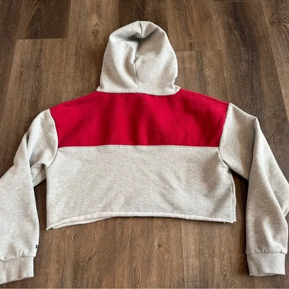 Iowa State Colorblock Cropped Hoodie - Picture 7 of 8